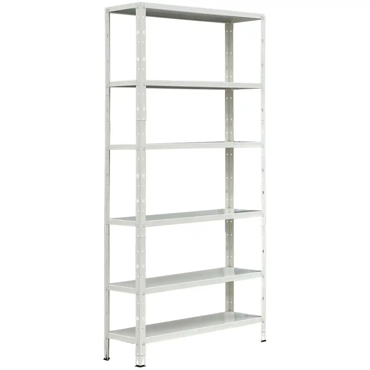 Bild 2 von DEAL! Steckregal, HxBxT: 200 x 100 x 30 cm, Stahl, weiß