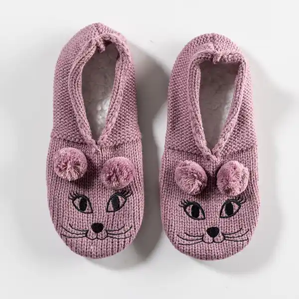 Bild 2 von Ellenor Strick-Homeslipper