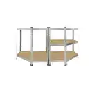 Bild 2 von DEAL! Steckregal, HxBxT: 180 x 90/90 x 40/40 cm, Stahl verzinkt