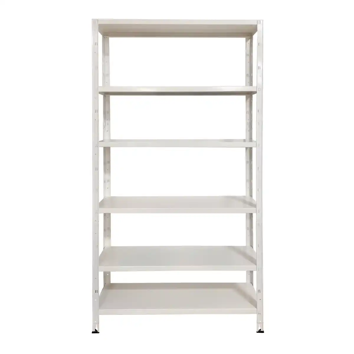 Bild 1 von GO/ON! Steckregal, HxBxT: 200 x 100 x 30 cm, Stahl/Kunststoff, weiß