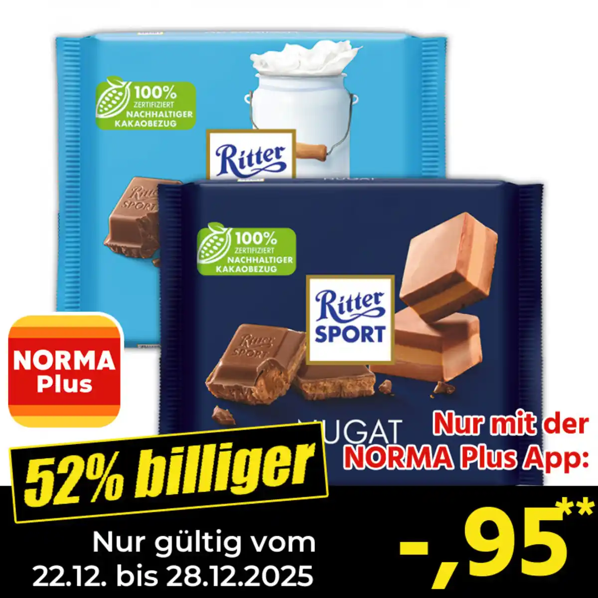Bild 1 von Ritter Sport Tafelschokolade