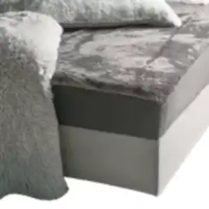 HjEMJA Spannbetttuch „Fake Rabbit“