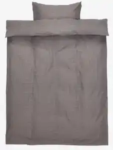 Bettwäsche KATJA 155x220 grau