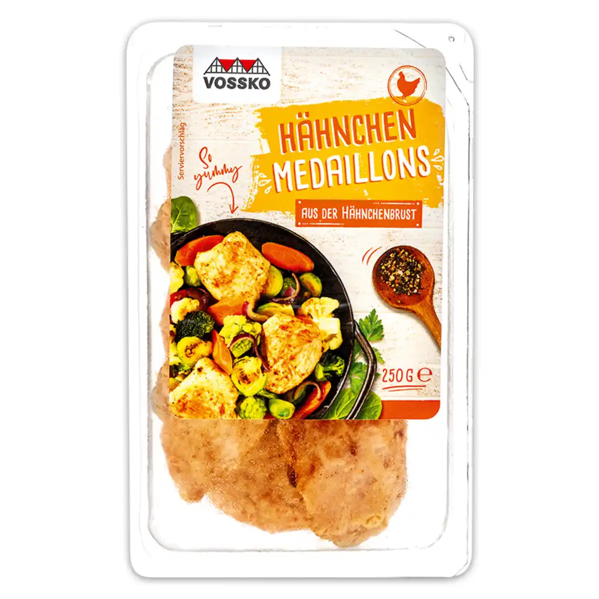 Bild 1 von Vossko Hähnchen Medaillons