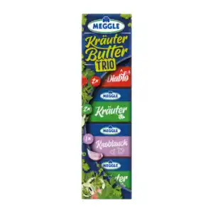 MEGGLE Kräuterbutter-Trio 20g