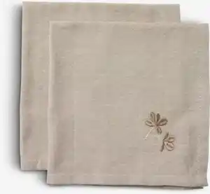 Stoffserviette DAGFIOL 40x40 Grau 2Stk/Pck