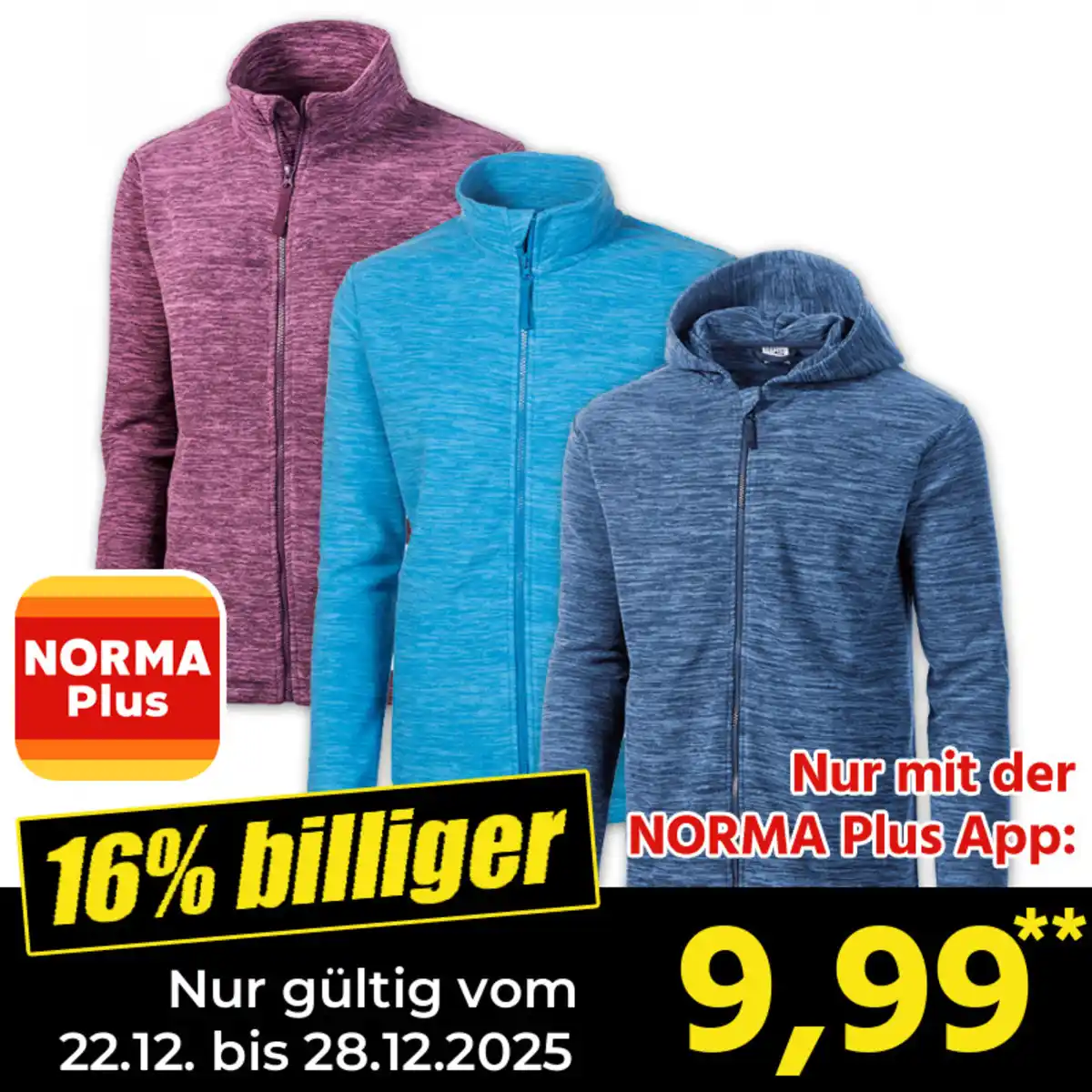 Bild 1 von Toptex Sport Mikrofleece-Jacke "Space Dyed"
