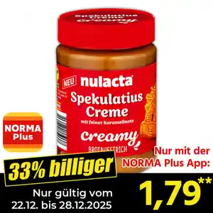 Nulacta Spekulatius Creme