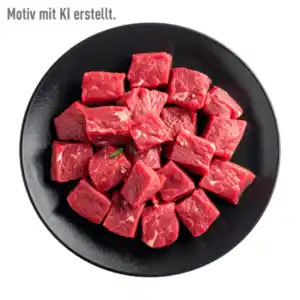 MEINE METZGEREI Fondueschale vom Rind 500g