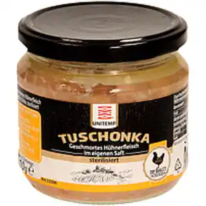 Tuschonka – Geschmortes Hühnerfleisch im eigenem Saft, große...