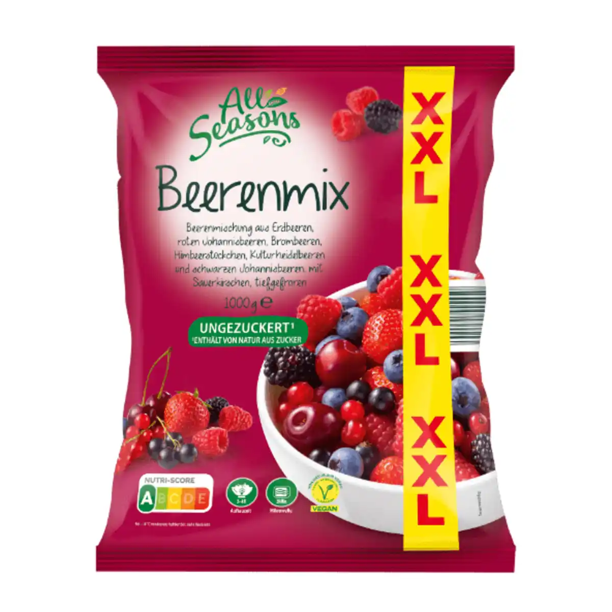 Bild 1 von ALL SEASONS Beerenmix XXL 1kg