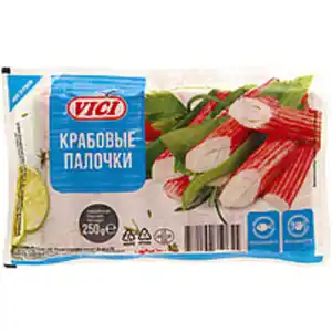 Surimi Stäbchen / Krabbenfleischimitat aus Fischmuskeleiweiß...