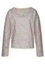 Bild 1 von LASCANA Sweatshirt / Langarmshirt in locker sitzendem Schnitt, Loungeanzug, Beige