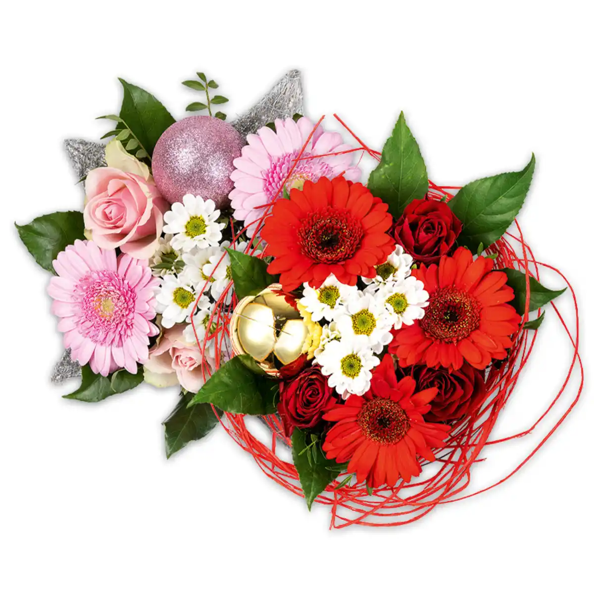 Bild 1 von Biedermeierstrauß "Weihnachten"