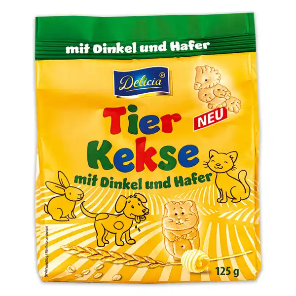 Bild 2 von Delicia Tier Kekse