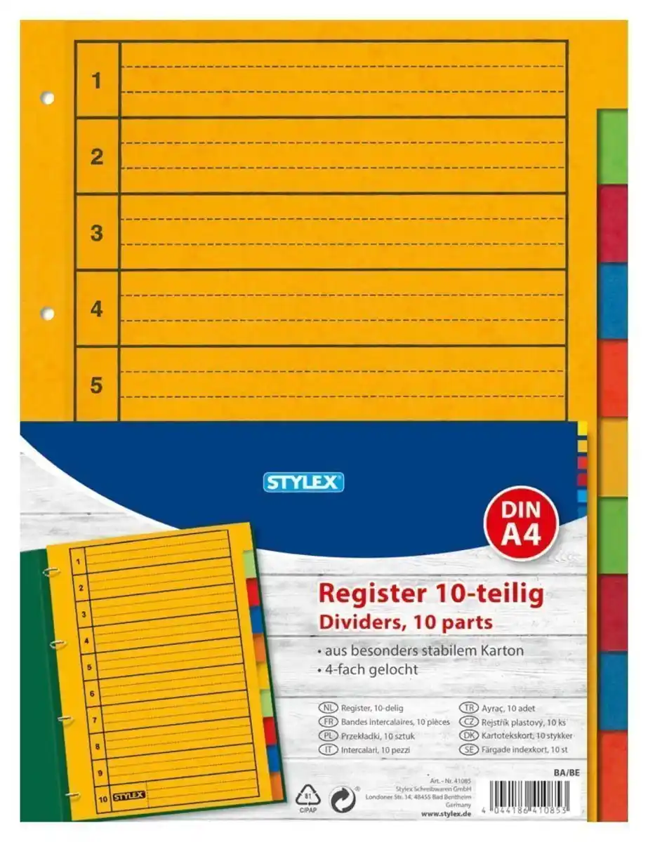 Bild 1 von Ordner-Register