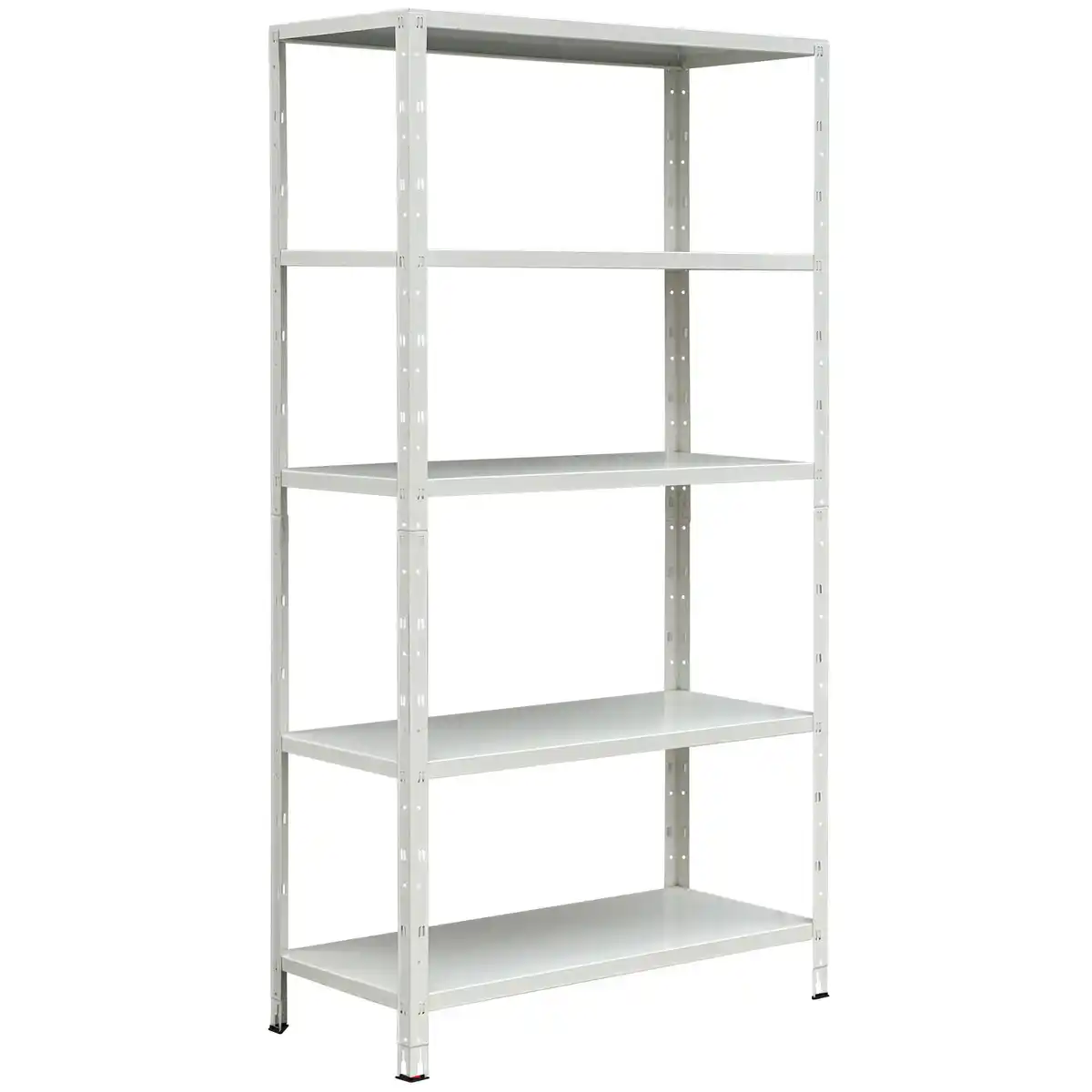 Bild 2 von DEAL! Steckregal, HxBxT: 190 x 100 x 45 cm, Stahl, weiß