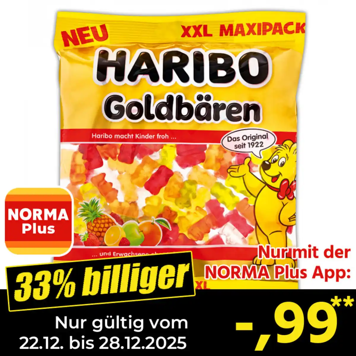 Bild 1 von Haribo Fruchtgummi XXL