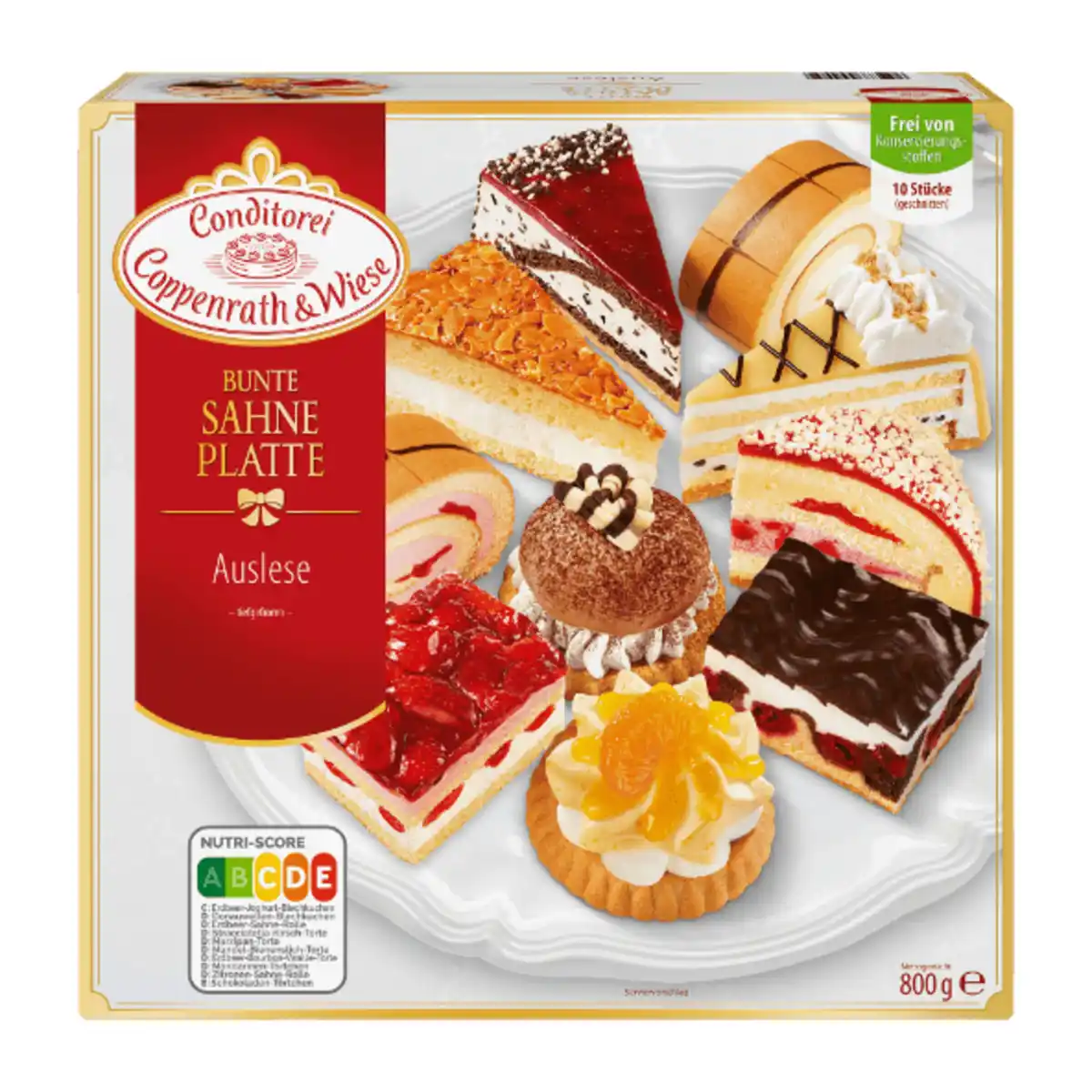 Bild 1 von COPPENRATH & WIESE Bunte Sahne-Platte 800g