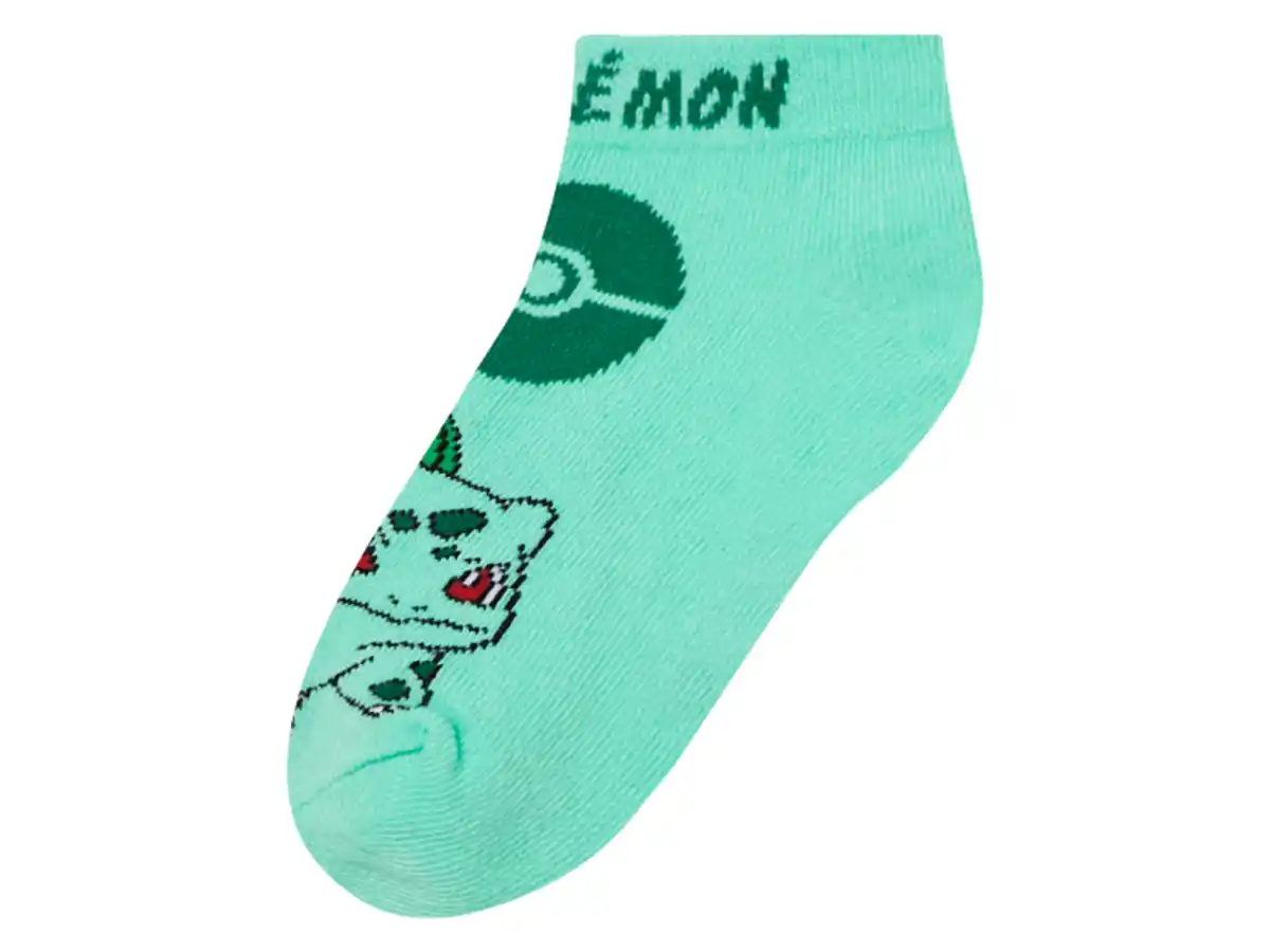 Bild 2 von Kinder Jungen Sneakersocken 5er (Pokémon, 39/42)
