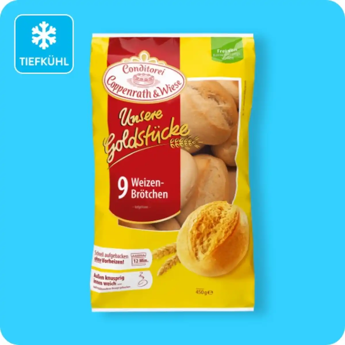 Bild 1 von COPPENRATH & WIESE Unsere Goldstücke, Weizenbrötchen