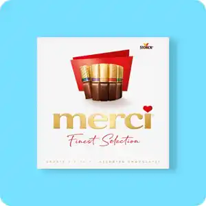 STORCK® merci®  Finest Selection, Verschiedene Sorten