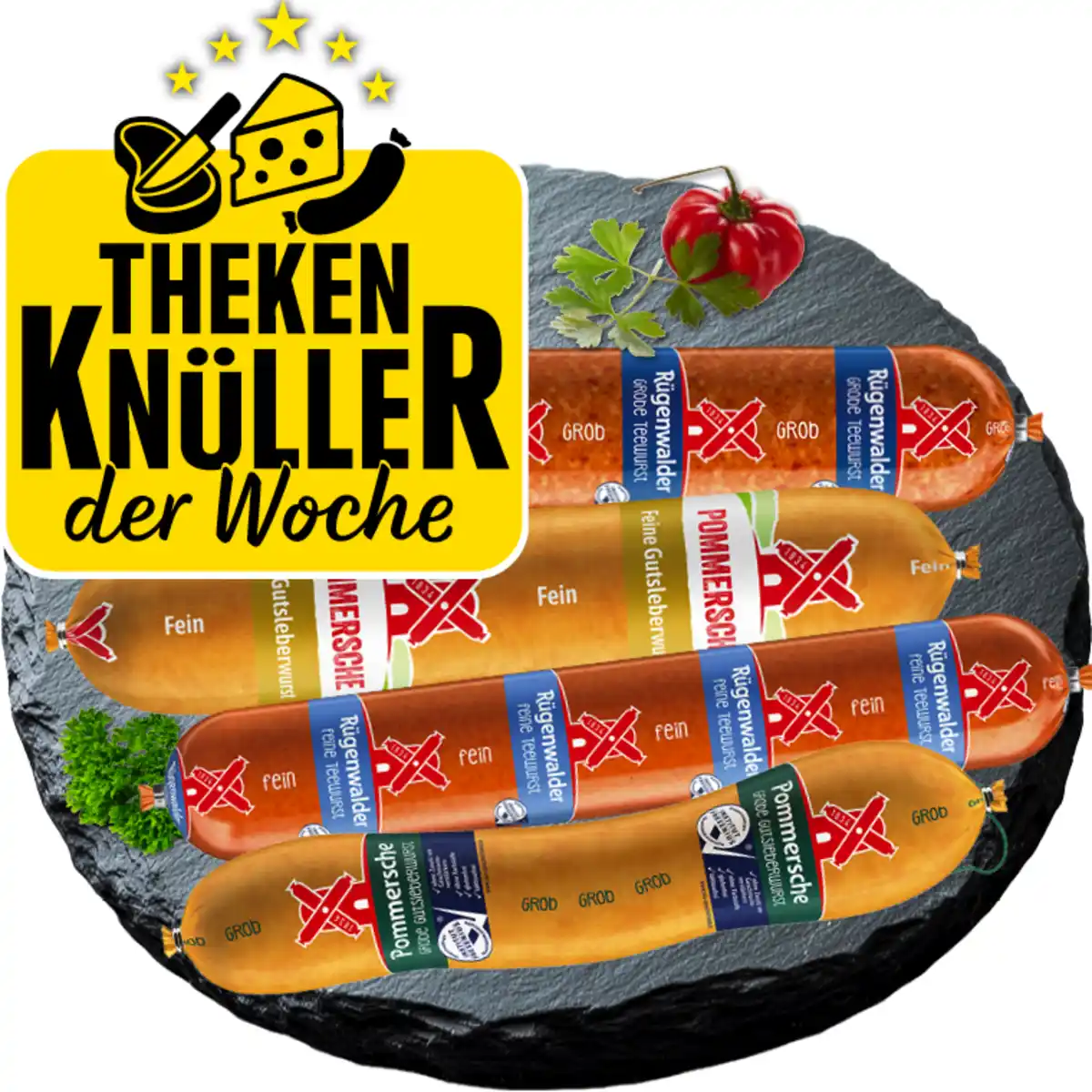 Bild 1 von Rügenwalder Mühle Pommersche Gutsleberwurst oder Teewurst