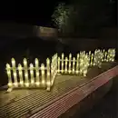 Bild 1 von Zaunleuchte 8tlg Set192 warm weiße LED356x10x244mm