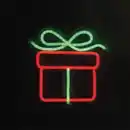 Bild 1 von Leuchtreklame Weihnachtsgeschenke 22x21,5cm USB