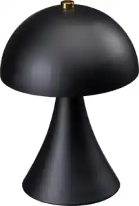 Dekorieren & Einrichten LED Tischleuchte aus Metall, schwarz (15x15x22 cm), 1 St