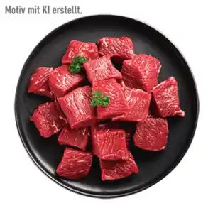 MEINE METZGEREI Black-Angus-Rindergulasch 600g
