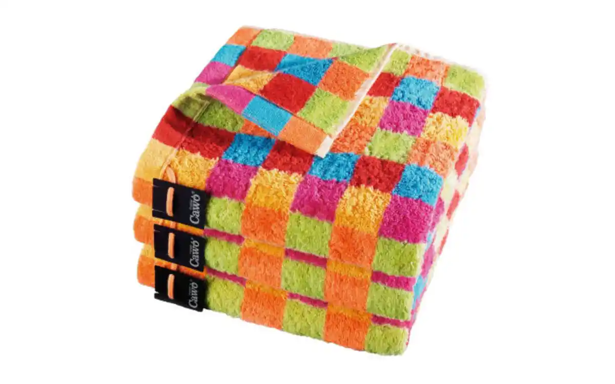 Bild 2 von Duschtuch Lifestyle Karo, multicolor hell, 70 x 140 cm