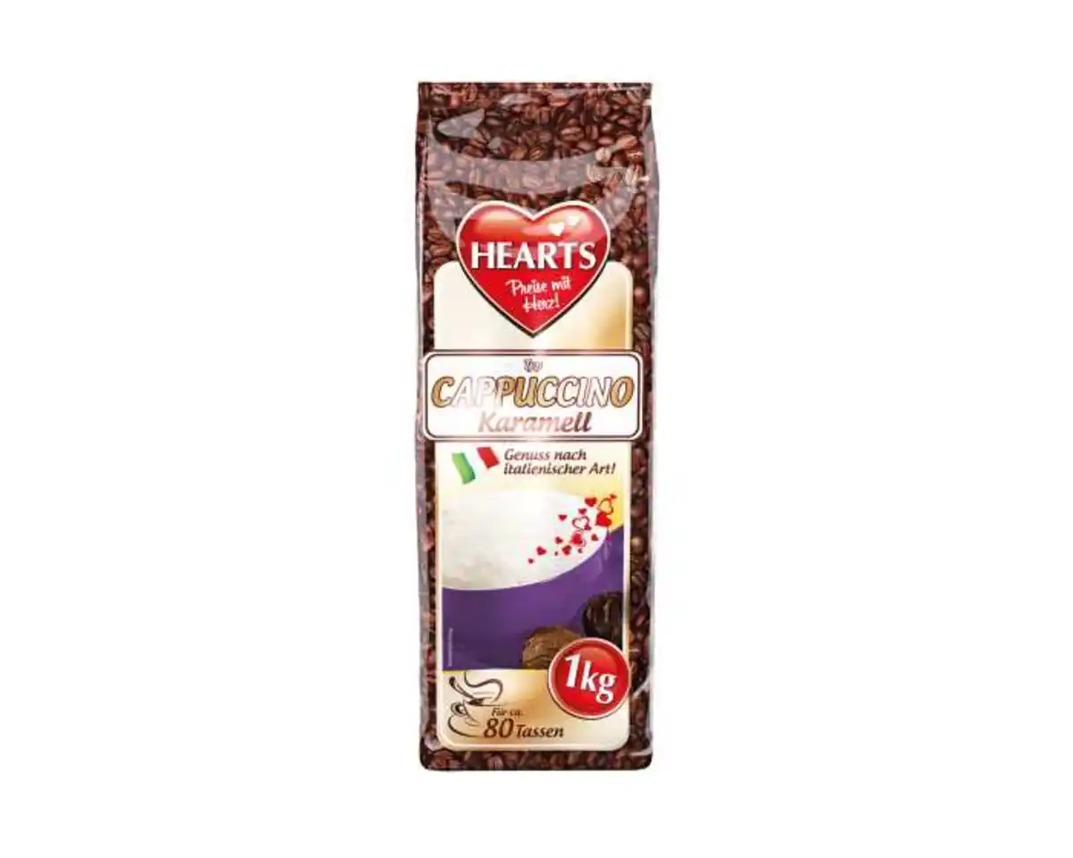 Bild 1 von Hearts Cappuccino Karamell 1 kg
