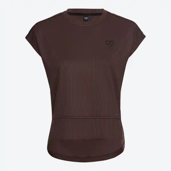 Bild 2 von Damen-Funktions-T-Shirt mit Ottoman-Struktur