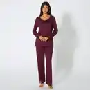 Bild 1 von Damen-Schlafanzug mit Spitze