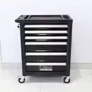 Bild 1 von Werkstattwagen 70 tlg. mit 6 Schubladen schwarz