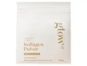 Glow25 Kollagenpulver mit Vitamin C, 450 g