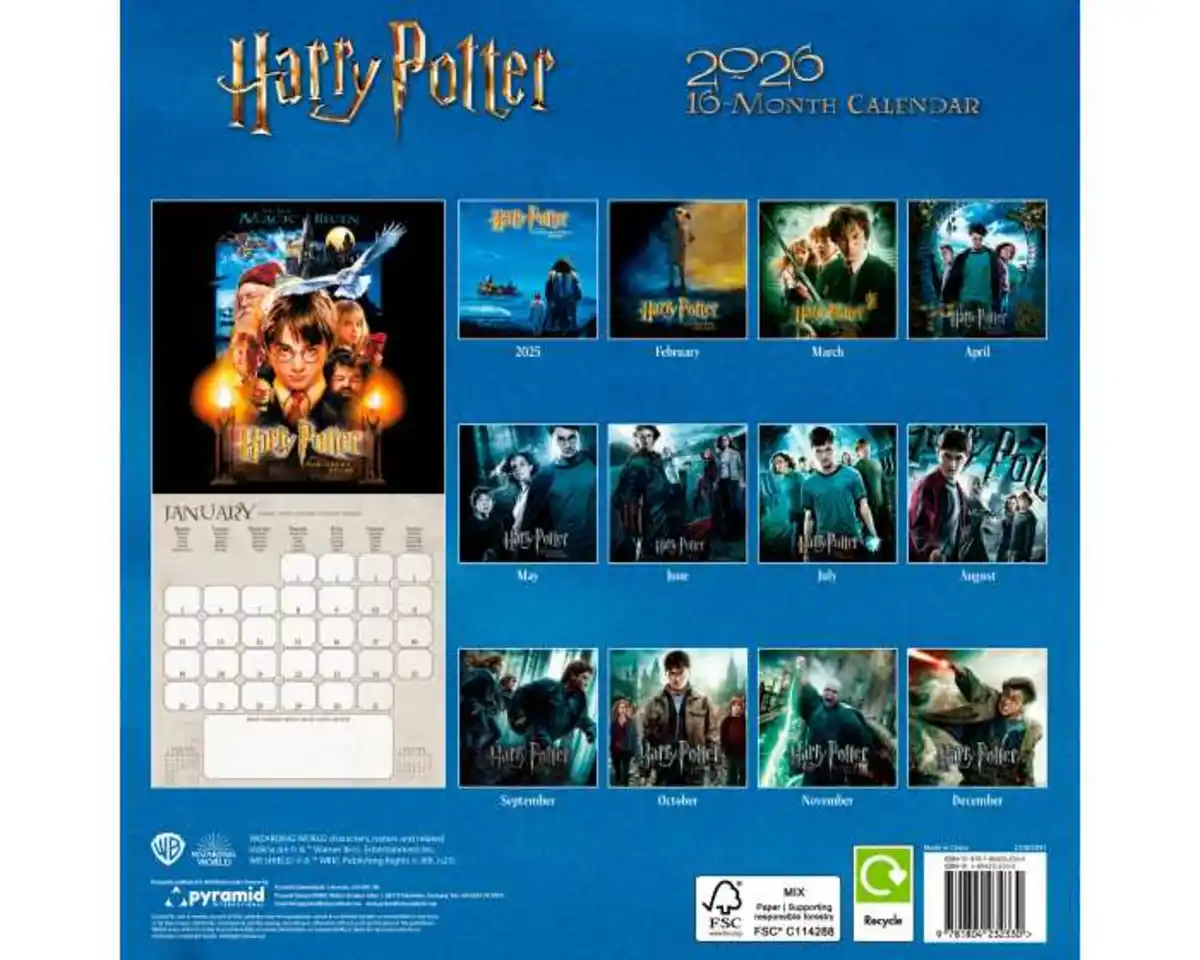 Bild 1 von Bildkalender Harry Potter