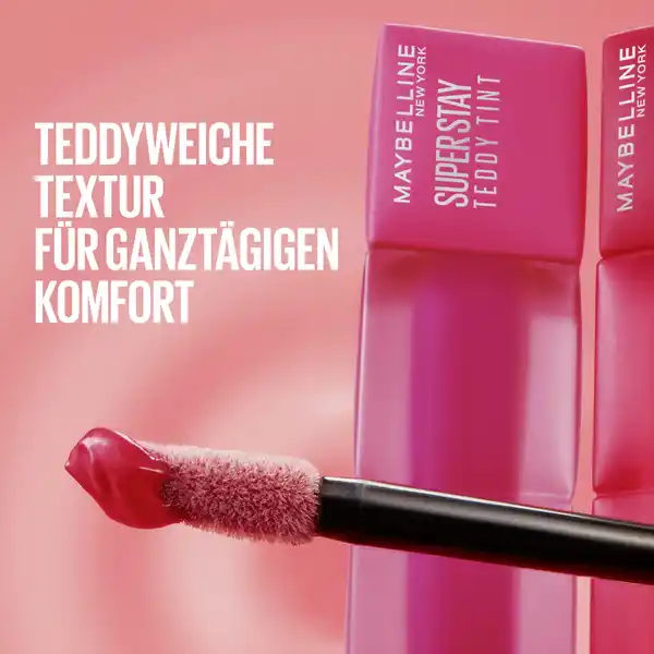 Bild 2 von Maybelline New York Superstay Teddy Tint Lippenstift 25 + gratis Color Sensational Shaping Lipliner 10