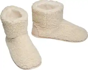 IDEENWELT Hausschuh-Booties beige Gr. 41/42