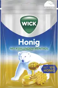 Wick Honig Hustenbonbons, 72 g