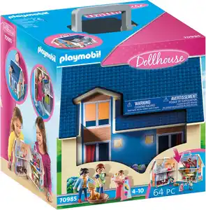 PLAYMOBIL 70985 - Dollhouse - Mitnehm-Puppenhaus, 1 Stk