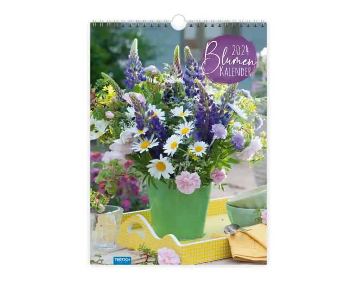 Bild 1 von Kalender Blumen,Katze Blumen Classic