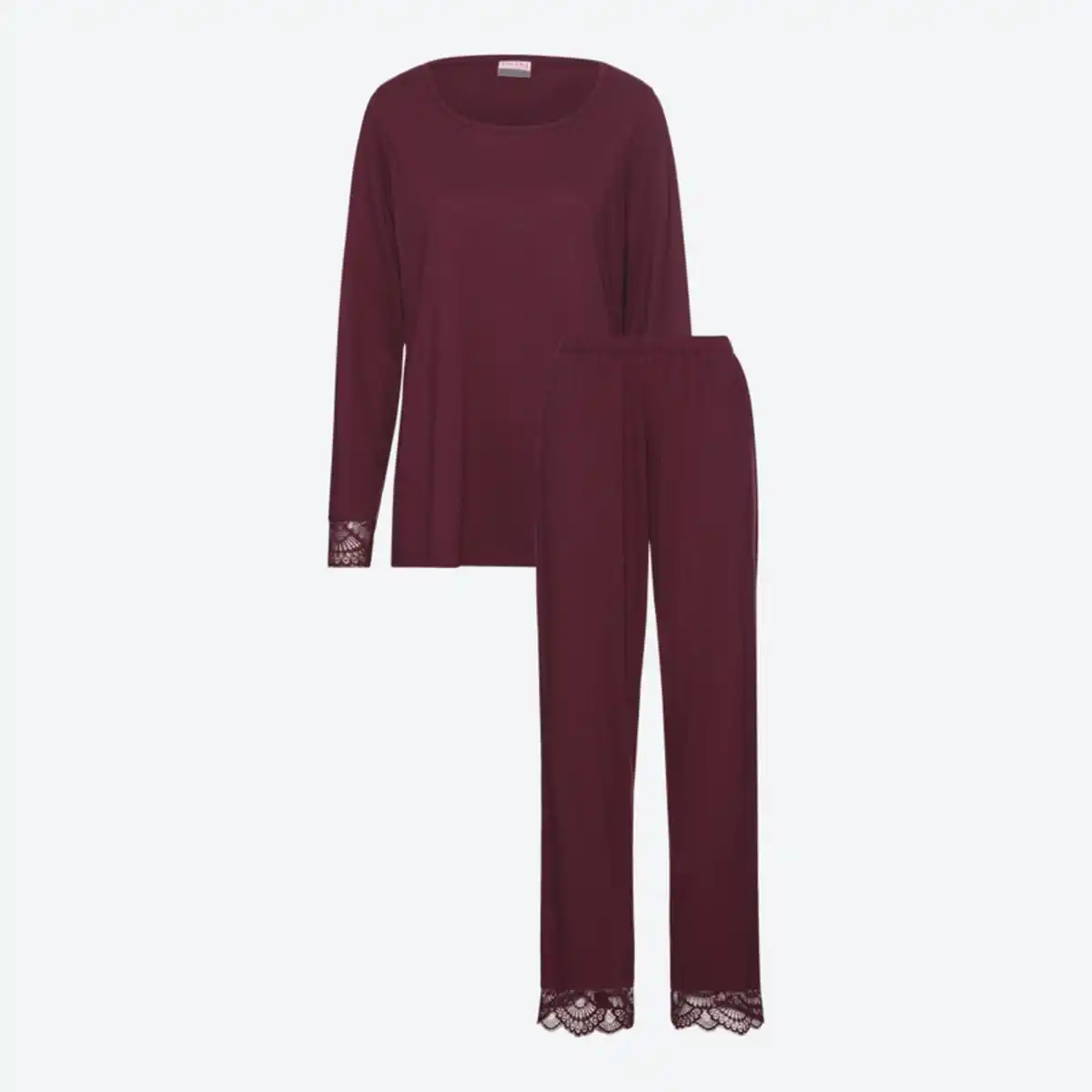Bild 2 von Damen-Schlafanzug mit Spitze