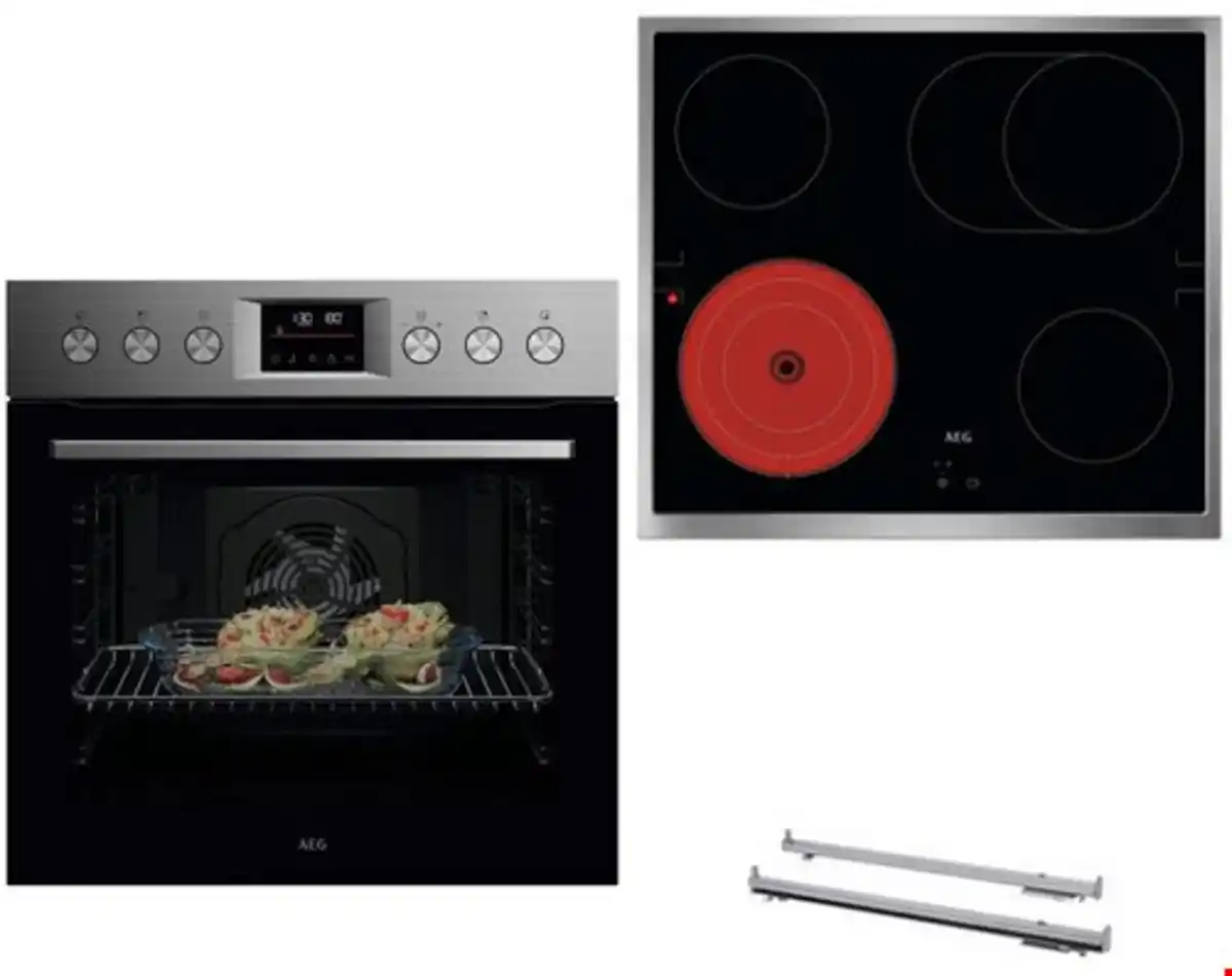 Bild 1 von FHHS25M11 Herdset bestehend aus OU5PE40SM+TA64RA07XB+TR1LV edelstahl/schwarz