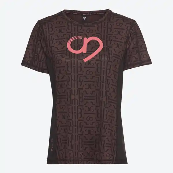 Bild 2 von Damen-Funktions-T-Shirt mit All-Over-Print