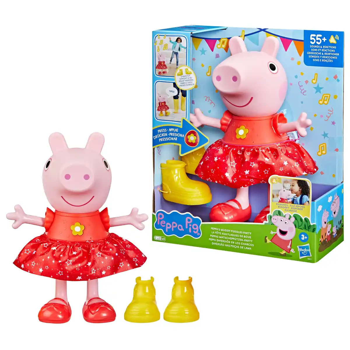 Bild 1 von Hasbro - Peppa Pig Peppas Matschepfützen-Party, 1 Stk