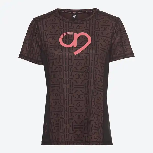 Bild 3 von Damen-Funktions-T-Shirt mit All-Over-Print