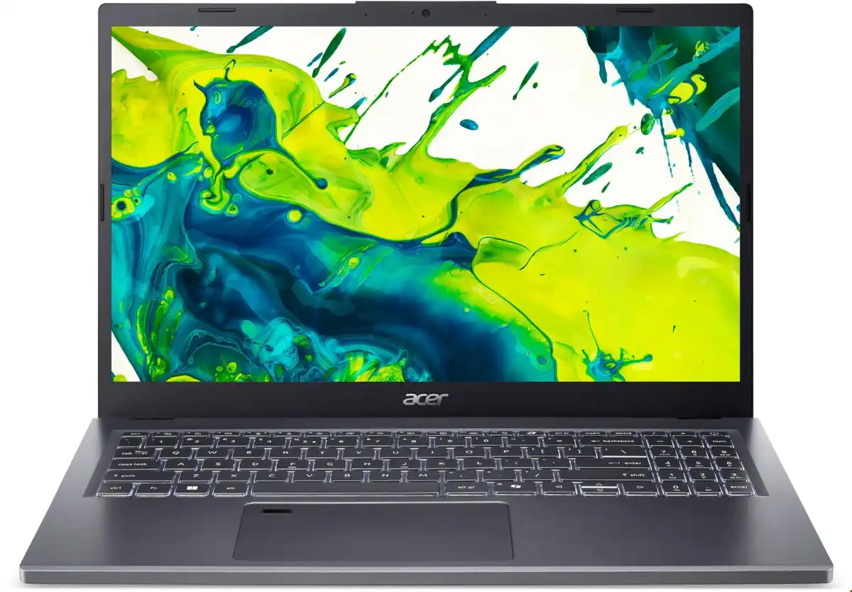 Bild 1 von Aspire 15 (A15-51M-94GX) 39,62 cm (15,6") Notebook steel gray, 32 GB RAM, 1000 GB SSD, Windows 11, Full HD Display