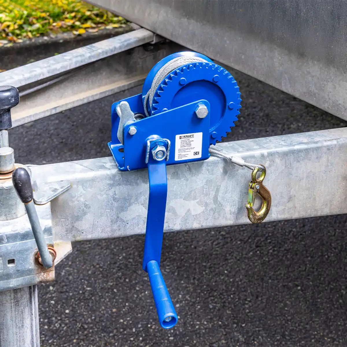 Bild 2 von Handseilwinde 720 kg Tragkraft, 10 m Stahldrahtseil